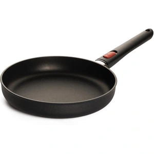 Woll Eco Lite QXR Flachpfanne: abnehmbarer Stiel, Ø 24 cm, 5 cm hoch, ...