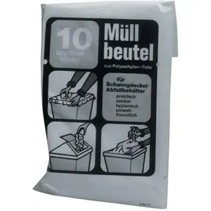 Becker Verpackungen Müllbeutel B700xL1100mm 120 l 60 µm blau, Abfallsack, Blau günstig