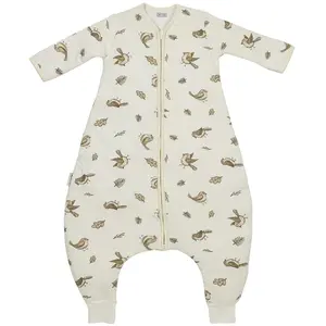 Meyco, Babyschlafsack, Robin baby winter schlafoverall jumper mit ärmel (Winter, 80 x 50 cm) günstig