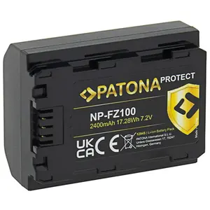 PATONA Akku für Sony NP-FZ100 Foto 2400mAh Li-Ion Schutz günstig
