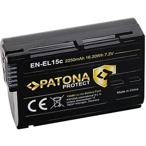 Patona Protect EN-EL15 (Kamera Akku), Kamera Stromversorgung, Schwarz günstig