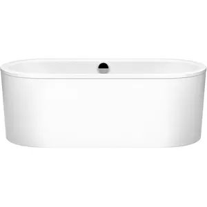 Kaldewei, Badewanne, Classic Duo Oval, freistehende Badewanne, 170x75x42 cm, mit Schürze Aussenfarbe schwarz, 1 (170 cm, 75 cm) günstig