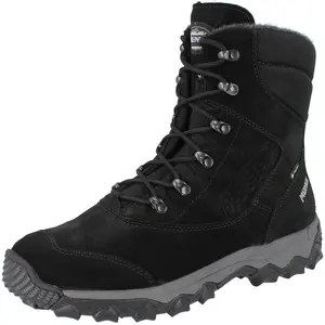 MEINDL Ischgl GTX Herren Winter Wanderstiefel schwarz Veloursleder - Größe: UK 9 günstig
