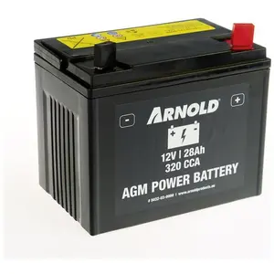 Arnold Batterie AZ108 - AGM U1R-320 SLA, +Pol rechts, Batterien + Akkus günstig