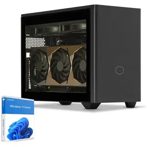 Sedatech Expert Gaming Mini-PC - UCCA028I1I1HF (2000 GB, 32 GB, AMD Ryzen 5 9600X, GeForce RTX 4060), PC, Schwarz