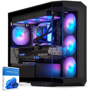 Sedatech Ultimate Gaming PC - UCCC837I1I1HF (2000 GB, 32 GB, AMD Ryzen 7 9800X3D, GeForce RTX 5070), PC, Schwarz günstig