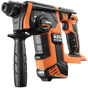 AEG BBH 18BL-0, Ohne Schlüssel, Schwarz, Orange, Bürstenloser Motor, 2...