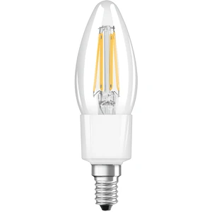 LEDVANCE SMART+ WiFi Filament Candle Dimmable, Intelligentes Leuchtmittel, WLAN, Transparent, Integrierte LED, E14, Warmweiß günstig