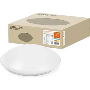 Ledvance LED-Stab-/Deckenleuchte 3000 K, 920 lm, SURFACE CIRCULAR 250 ...