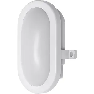 LEDVANCE Bulkhead, Wandbeleuchtung für den Außenbereich, Weiß, Acrylni...