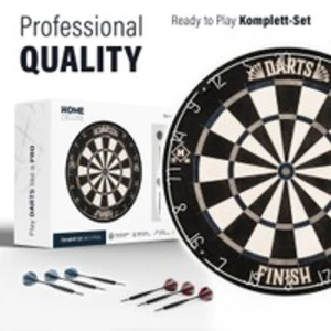 Home Deluxe Dartscheibe inkl, Surround GOOD DARTS - Dartscheibe FINISH...
