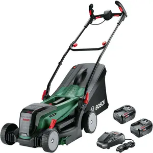 Bosch Diy Universalrotak 2x18v-37-550 Elektrischer Rasenmäher günstig
