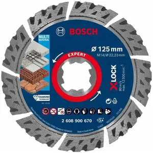 Bosch Accesorios X-lock 125x22.23 Mm Diamanttrennscheibe günstig