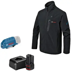 Bosch Beheizbare Jacke GHJ 12+18V XA L, 1 x Akku GBA 12V 2.0Ah, Ladegerät günstig