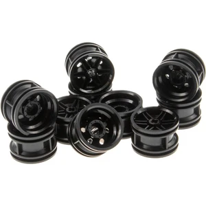 10x Lego Technic Felge 30.4x20 schwarz Auto Fahrzeug Rad 4299389 56145