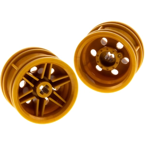 2x Lego Technic Felge 30.4x20 perl gold Rad Auto Fahrzeug 4648531 5614...
