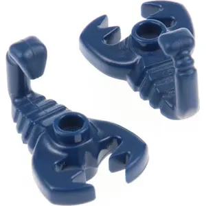 2x Lego Tier Skorpion dunkel blau Zoo Safari Spider-Man 6251333 28839 ...
