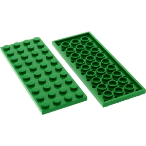 2x Lego Bau Platte 4x10 grün Basic Grundplatte Star Wars 79002 7636 41...