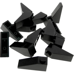 15x Lego Dachstein 33° 3x1 schwarz Dachziegel schräg Stein 428626 4286