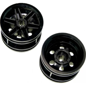 2x Lego Technic Felge 30.4x20 schwarz Auto Fahrzeug Rad 4299389 56145