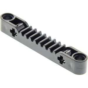 1x Lego Technic Zahnstange 1x7 schwarz Rack 42053 8053 4562009 65127 8...