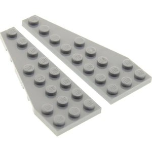 2x Lego Flügel Platte 8x3 neu-hell grau links rechts Star Wars 75252 5...