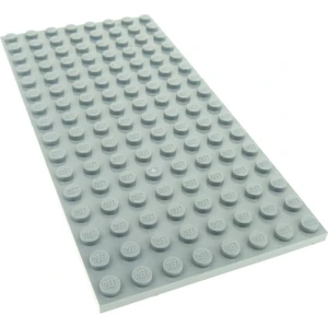 1x Lego Bau Platte 8x16 beidseitig bebaubar neu-hell grau Star Wars 45...
