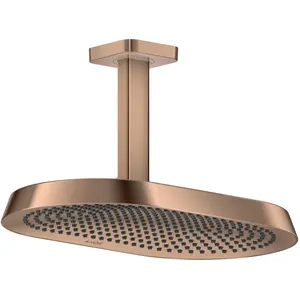 Axor, Duschbrause, ShowerSphere Douche de tête 370/220 2jet avec raccordement au plafond, 39757300, 39757300 (2 Strahlarten, 10.40 l/min) günstig