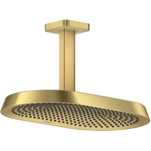Axor, Duschbrause, ShowerSphere Douche de tête 370/220 2jet EcoSmart avec raccordement au plafond, 39758250, 39758250 (2 Strahlarten, 8 l/min) günstig