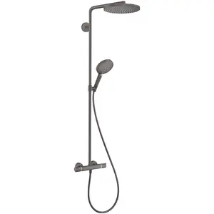 hansgrohe, Duschsystem, Raindance S Système de douche 240 1jet, PowderRain, avec thermostat, EcoSmart, 28825340, 28825340 günstig