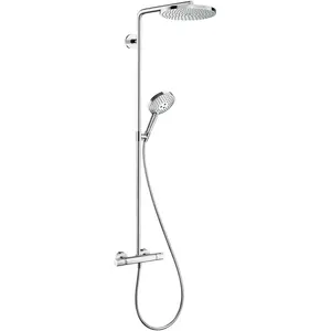 hansgrohe, Duschsystem, Raindance S Wassersparendes Thermostat-Duschsysten mit Regendusche und Handbrause günstig