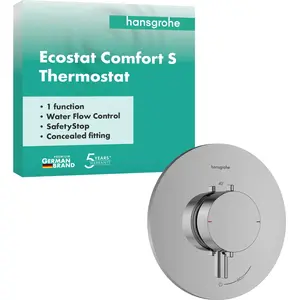 hansgrohe Thermostat UP Ecostat Comfort S Fertigset 1 Verbraucher chrom, 1 Stk. günstig