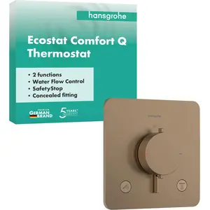 hansgrohe Thermostat UP Ecostat Comfort Q Fertigset 2 Verbraucher BBR, 1 Stk. günstig