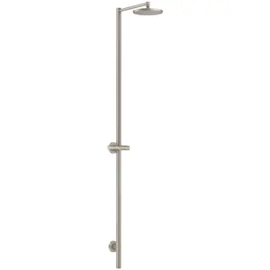 hansgrohe, Duschsystem, AXOR Starck Nature Duschsäule, mit Kopfbrause 240 1jet, ohne Handbrause, Aufputzmontage günstig