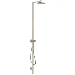 hansgrohe, Duschsystem, AXOR Starck Nature Duschsäule Set, mit Kopfbrause 240 1jet, Aufputzmontage günstig