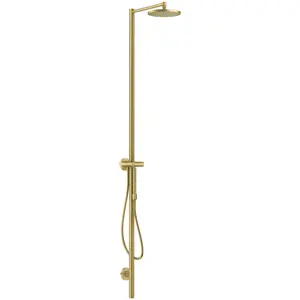 hansgrohe, Duschsystem, AXOR Starck Nature Duschsäule Set, mit Kopfbrause 240 1jet, Aufputzmontage günstig