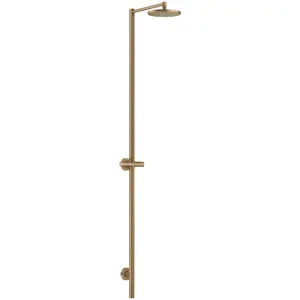 hansgrohe, Duschsystem, AXOR Starck Nature Duschsäule, mit Kopfbrause 240 1jet, ohne Handbrause, Aufputzmontage günstig