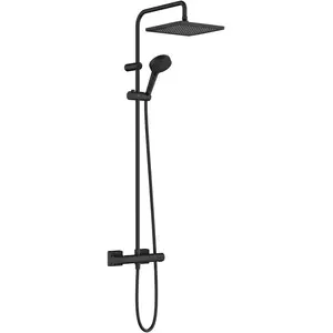 hansgrohe, Duschsystem, HG Showerpipe Vernis Shape 240 1 jet EcoSm m Thermostat mattschwarz günstig