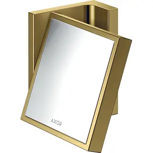 hansgrohe Rasierspiegel Axor Uni. Rectangular neigbar, Wandmont., poli... günstig