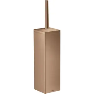 hansgrohe, Toilettenbürste, AXOR Universal Rectangular Toilettenbürstenhalter, Wandmontage, Metall, 42655 günstig
