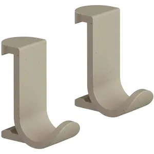 hansgrohe, Handtuchhalter + Handtuchhaken, WallStoris Planet Edition Handtuchhaken breit, 2Stück, Sand recycelt, 28915210 günstig
