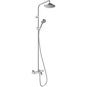hansgrohe, Duschsystem, HG Showerpipe VERNIS Blend 200 1jet mit Wannenthermostat EcoSmart chrom günstig