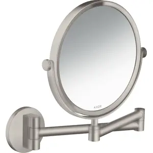 hansgrohe Rasierspiegel Axor Uni. Circular Wandmontage, Edelstahl-Opti... günstig