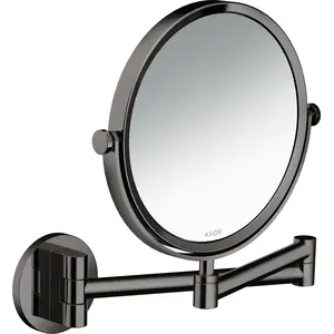 hansgrohe Rasierspiegel Axor Uni. Circular Wandmontage, polished black... günstig