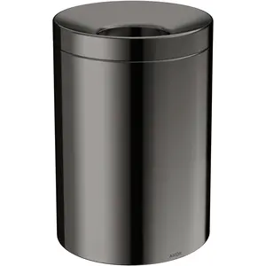 Hansgrohe Axor Abfalleimer Universal Circular polished black chrome, Abfalleimer, Schwarz günstig