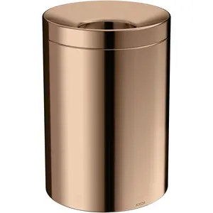 Hansgrohe Axor Abfalleimer Universal Circular polished red gold, Abfalleimer, Gold günstig