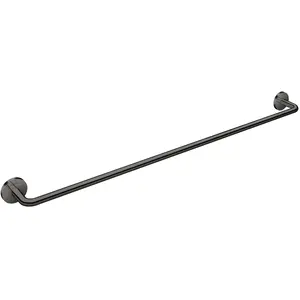 Hansgrohe Axor, Handtuchhalter + Handtuchhaken, Badetuchhalter Universal Circular 800mm polished black chrome günstig