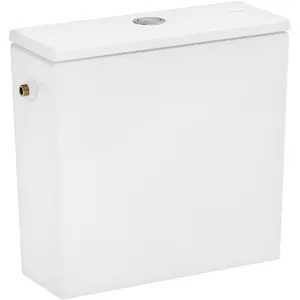 hansgrohe, Spülkasten, EluPura Original Q Aufsatzspülkasten, Wasseranschluss seitlich, 390x150x390mm, weiss günstig