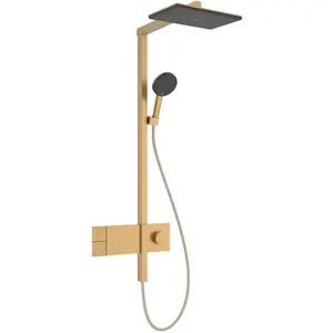 hansgrohe, Duschsystem, Raindance Alive Q système de douche 210/340 1jet EcoSmart avec ShowerSelect Comfort, 24581140 günstig