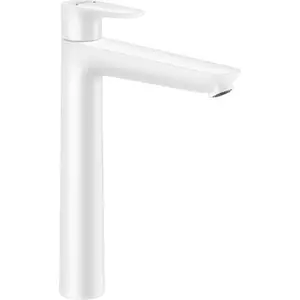 hansgrohe Waschtisch-Einhebelmischer 240 Talis E mit Zugstangen-Ablaufgarnitur, mattweiß günstig